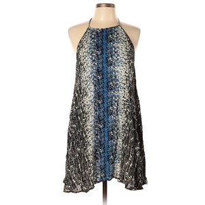 Free People Small Talk T-back Halter Mini Dress Size L